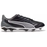 Puma King PRO FG/AG Soccer Shoe, Black White-Cool Dark Gray, 43