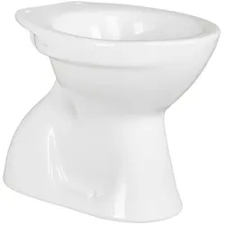 Belvit Stand WC Toilette Abgang Senkrecht Boden Weiß Tiefspüler
