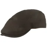 Breiter Schiebermütze Sommer Flatcap mit UV-Schutz 50 schwarz S