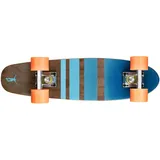 Ridge Erwachsene Maple Holz Mini Cruiser Number Three Skateboard, Orange, MPB-22-NR3
