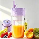 Mixer Smoothie Maker, 400ML Smoothie Mixer Klein, Mini Tragbarer Blender, Smooth