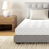 EGOHOME Matratze 180x200 cm | H3 Mittelfest | Ergonomische 7-Zonen Kaltschaummatratze 180x200cm | Bezug abnehmbar & waschbar | Oeko-TEX® | Rollmatratze 16 cm Höhe (180 x 200 cm)
