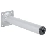 MS Beschläge Amig Möbelfuss Tischbein Sofafuss Rund ø 30mm Höhe 600mm Schwarz Weiß oder Silber (Silber)