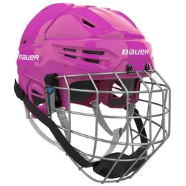Bauer Helm Bauer Combo (mit Gitter) RE-AKT 55 pink L