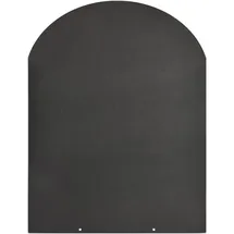 Divina Fire Bodenschutzplattform für Holz- und Pelletöfen aus Stahl 80x60