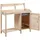 casa.pro Alessano Pflanztisch mit Schrank 110 x 107 x 46 cm