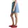 Marc O'Polo Mini-Jeansrock Damen Gestreift Blau M