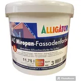 (4,25€/L) Alligator Miropan Fassadenfarbe Basis 3 11,75L