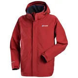 Berghaus Regenjacke Atmungsaktives GORE-TEX-Gewebe, winddicht und wasserdicht rot XXL