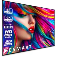 eSmart Expert UKD Rahmen Leinwand 305 cm 120 Zoll