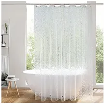 AooHome Duschvorhang 180 x 190 cm durchsichtig