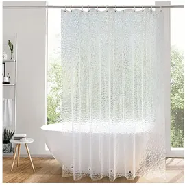 AooHome Duschvorhang 180 x 190 cm durchsichtig