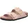 Birkenstock Damen Sandale Arizona Big Buckle Naturleder Lack schmal Beige 42 - 42 EU Schmal