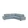 Sofa.de Ecksofa Reneé ¦ blau ¦ Maße (cm): B: 280 H: 90 T: 280.0