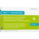 nutrimmun MyBIOTIK®BALANCE RDS (20 Tagesportionen) – Nahrungsergänzungsmittel mit wissenschaftlich geprüfter Bakterienkultur LP299V® sowie Vitamin D, Calcium und Vitamin B3, B6, B9, B12