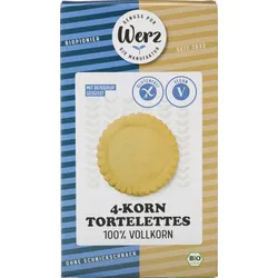 Werz 4-Korn Tortelettes Vollkorngebäck bio