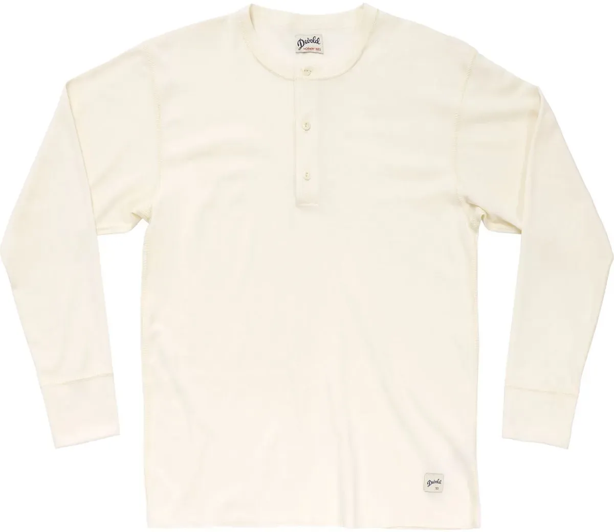 Devold of Norway Archive Henley LS white (001A-clothing) L