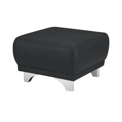 Hocker  Maranello , schwarz , Maße (cm): B: 66 H: 43 T: 66