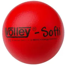 Volley Softball Weichschaumball Softi, Rot