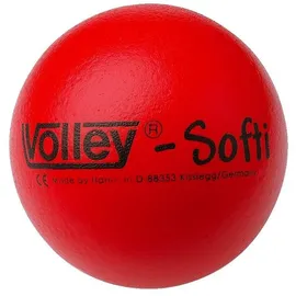 Volley Softball Weichschaumball Softi, Rot