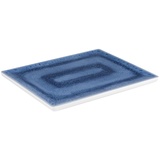 APS GN 1/2 Tablett BLUE OCEAN, 32,5 x 26,5 cm, Höhe 2 cm, Melamin, blau/weiß, Antirutsch-Füße