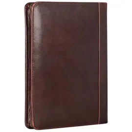 LEONHARD HEYDEN Cambridge Schreibmappe Leder 32 cm braun
