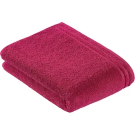 VOSSEN Calypso Feeling Handtuch 50 x 100 cm cranberry