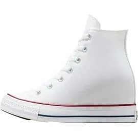 Converse Chuck Taylor All Star Damen Plateau Weiß/Rot/Blau 38
