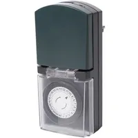 VELLEMAN ZEITSCHALTUHR - ANALOG - FÜR DEN AUßENBEREICH - STECKER-TYP E (FRANZÖSISCHES SYSTEM)