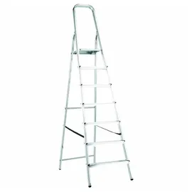 Alpfa Aluminium-Leiter Trittleiter 7 Stufen