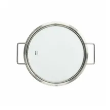 eva solo Eva Trio Topfdeckel mit zwei Griffen, 24 cm Glas