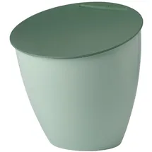 Mepal - Küchenabfalleimer Calypso - Kleiner Mülleimer mit Deckel - Komposteimer Küche - Ideal für die Küchenorganisation - Küchenhelfer & Spülmaschinenfest - 2200 ml - Nordic sage