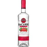 BACARDÍ Razz, 27% Vol., 100 cl / 1 L, weißer Rum mit spritzigem Himbeergeschmack, weiche Noten reifer Himbeeren und saftige, herbe Zitrusfrucht