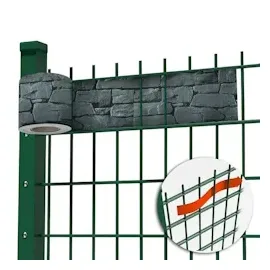 Karat Sichtschutzstreifen 19 x 350 cm PVC