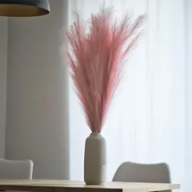 layba Künstliches Pampasgras 3er-Set Rosa 100 cm