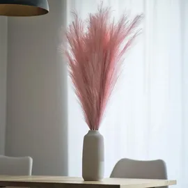 layba Künstliches Pampasgras 3er-Set Rosa 100 cm