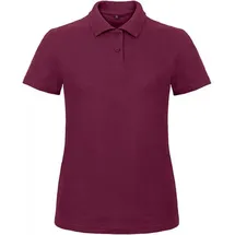 B & C B&C Ladies Piqué Damen Polo Shirt - PWI11, Größe:M, Farbe:Wine - M
