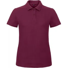 B & C B&C Ladies Piqué Damen Polo Shirt - PWI11, Größe:M, Farbe:Wine - M