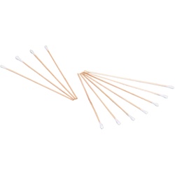 Top Comfort Holzstab-Wattestäbchen kleiner Kopf