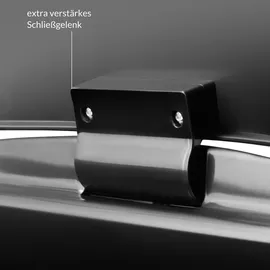 monzana Sensor-Mülleimer 50 l Schwarz