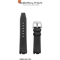 Hamilton Leder Ventura Band-set Leder-schwarz H690.245.102 - schwarz