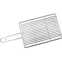 Ibili Grillkorb 30 x 20 x 2 cm Edelstahl Silber/Weiß