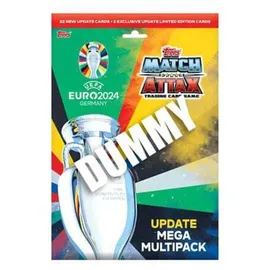 Topps UEFA Fußball-Europameisterschaft 2024 Trading Cards Update Mega Multipack