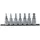 KS Tools 3/8" Bit-Stecknuss-Satz Innensechskant mit Kugelkopf, 7-tlg.