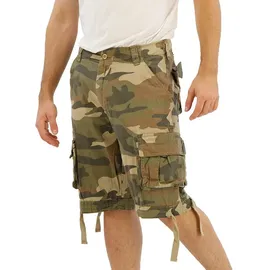 Brandit Textil Urban Legend Kurze Hose Light Woodland 3XL