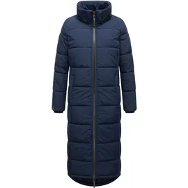 Navahoo Winterjacke "Knuddelfee", Damen, Gr. XL (42), blau (navy), Obermaterial: 100% Polyester. Innenseite: 100% Polyester. Futter: 100% Polyester, Jacken Winterjacke, mit hoch schließendem Kragen
