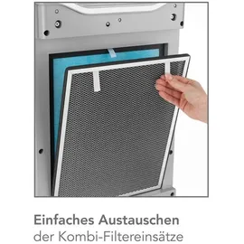 MAXXMEE Filterset Luftreiniger High Performance - Weiß/Grau