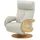 HIMOLLA Relaxsessel 7818 Leder 75 x 108 x 84 cm Grau elektrisch