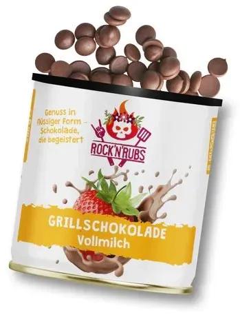 Rock 'n' Rubs Grillschokolade Vollmilch 200g