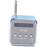 HOMSFOU Mini-Radio Mit USB-anschluss Zum Von Mini Schreibtisch Radio USB-Stick USB Radio Mini Mp3- Radio Fürs Büro Kleinstes Radio Lautsprecher Reisen USB Laufwerk Musik